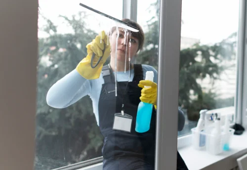 Nettoyage de vitres intérieures et extérieures à Saint-Adjutory
